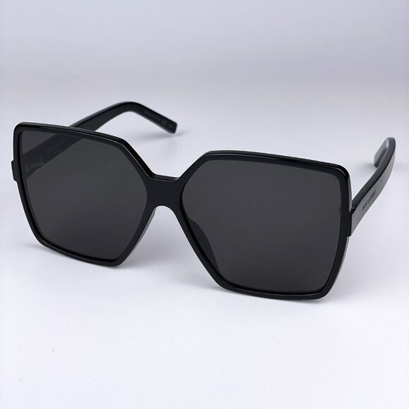 NEW SL232 BETTY 001 Oversized Black Women Sunglasses - Picture 1 of 14